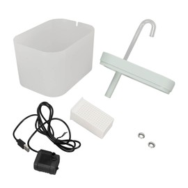 1.5L Cat Water Fountain Automatic Low Noise Pet Drinking Fountain Dispenser for Cat Dog  110‑