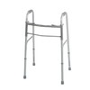 Medline MDS864104B Walker, 2 Button, Folding, ADJ.1INAdult (Case of 4)