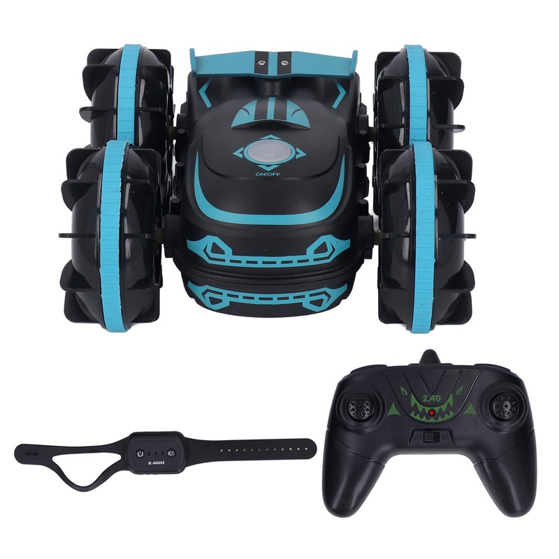Amphibious RC Stunt Car Waterproof Gesture Sensor 4 Wheel Drive
