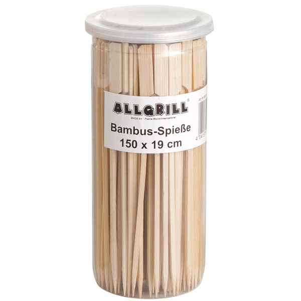 Bamboo Skewers Length: 19 CM, Pack of 150
