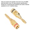 24Pcs/Set Gold Plated Banana Plugs Quick Connectors Universal for Car