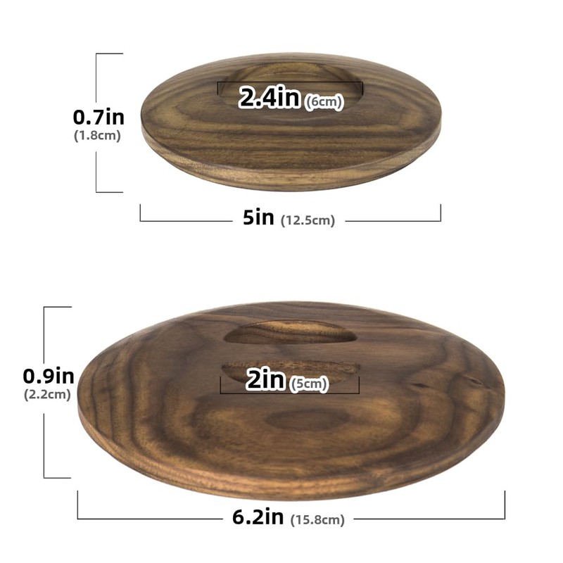 AlloverPower 2 Pack Lids for Mazzer Mini Coffee Espresso Mill