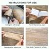 BOMEI PACK Wood Grain Repair Tape,Self Adhesive Repair Patch for