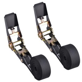 JEELAD Lashing Belt, Load Tightening Belt, Ratcheting Tie-Down Belt, Ratchet Belt, Load Tightening Belt, Width 1.0 inches (2.5 cm), Breaking Load 1766.3 lbs (800 kg), Fixed Band, Tightening,