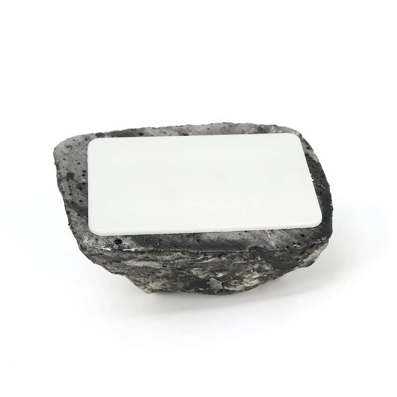 com-four® Key Stone, Stone with Secret Compartment, Key Hiding Place