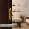 AlloyTech Pocket Door Pull Swivel Handle with Concealed Hardware and