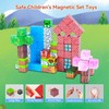 XDR Magnetic Building Blocks Set, 102 Pieces, 1-inch Tiles, STEM