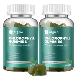 ORGMO Chlorophyll Gummies for Body Odor Sugar Free