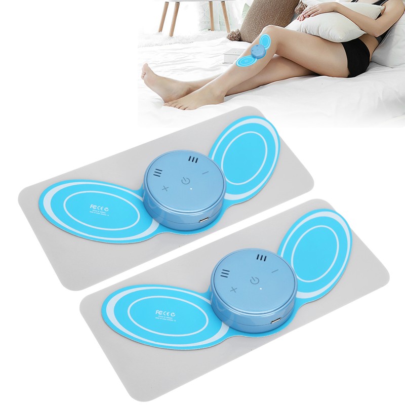 Mini Neck Massager Electric Battery Fatigue Relieve Pulse Cervical Massage