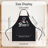 ROSEMO Mr & Mrs Kitchen Apron The Boss and The