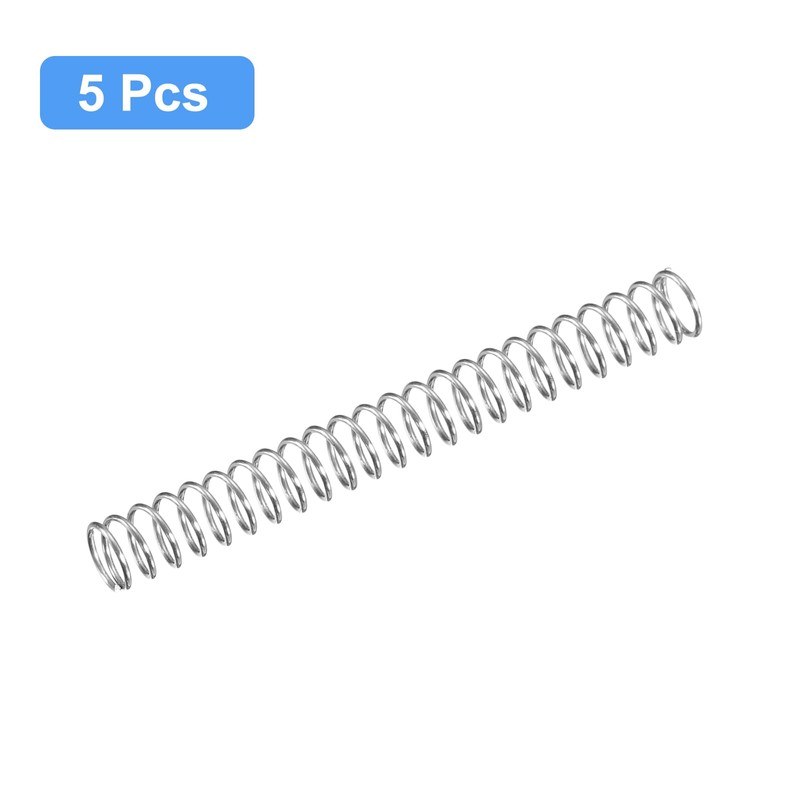 QUARKZMAN Pack of 5 Compression Spring 304 Stainless Steel Compression