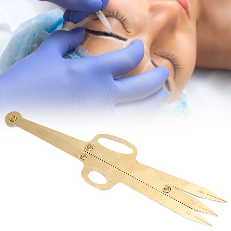 Eyebrow Stencil Template Eyebrow Guide Ruler Positioning Measure Tool Microblading