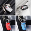 TRIXES TSA Suitcase Padlocks - 4 Pack of Combination Padlocks