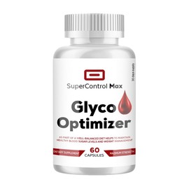 Super Control Max Glyco Optimizer - Super Control Max Glycogen Support - Glyco Optimize Pills (60 Capsules - 1 Month Supply)