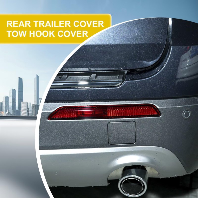 Goholy Car Rear Bumper Tow Hook Cover Compatible with Ford