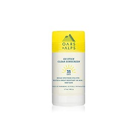 Oars + Alps Go Stick Clear SPF 35 Face Sunscreen, Skin Care Infused with Vitamin E and Antioxidants, Water and Sweat Resistant, TSA Friendly, 1.7 Oz, 1 Pack