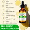HUYEHF Vitamin E Oil, Cold Pressed Ultra Pure 75,000 IU