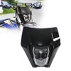 JFG RACING Dirt Bike Headlight,Universal Dirt Bike Front Light Motorcycle