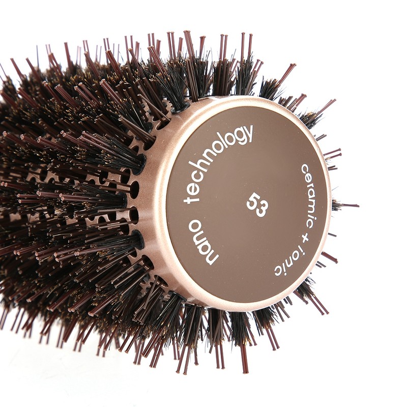 High quality Anion Anti static Round Hair Comb Salon Styling