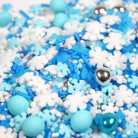 Streuselheld Eisprinzessin 40g Streusel zum Dekorieren und Verzieren von Gebäck aller Art wie Torten Kuchen Keksen Zuckerstreusel