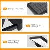 Solar Outdoor Motion Sensor Wall Light, LED Modern Exterior Lights