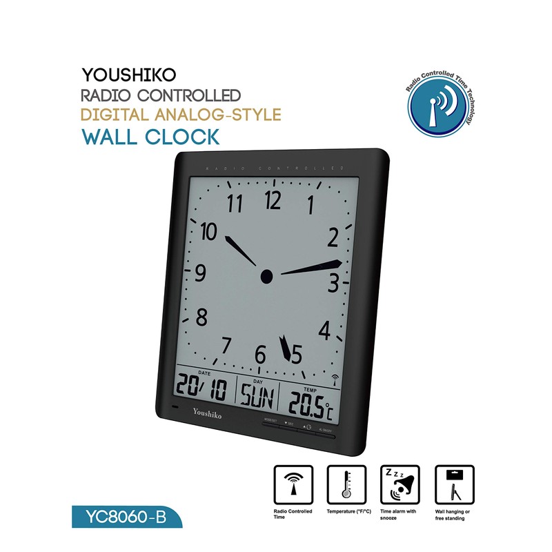 Youshiko Radio Control (UK & Ireland Version/Premium Quality/Clear Display) Digital