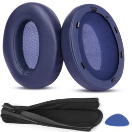 YunYiYi WH-XB910 Headset Replacement Ear Pads Ear Pads Compatible with Sony WH-XB910N XB910N Headset Ear Pads Headband Ear Cups Parts (Blue Set)