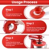 Silicone Mixer Bowl Cover - Mixer Splatter Guard Lids for