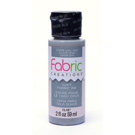 Fabric Creations Fabric Ink in Assorted Colors (2-Ounce), Grey Mist