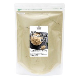 自然健康社 ビール酵母粉末 500g 無添加 サプリ 国産