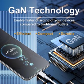 ABBOTECH USB Wall Outlet, 30W GaN 6.0A USB Outlet Receptacles with 3 USB Ports,15 Amp Tamper-Resistant Electrical Outlet with 1 Type A&2 Type C,Screwless Wall Plate Included,UL Listed,2 Pack