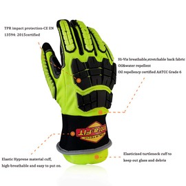 Intra-FIT Rescue 79315 Extrication Glove, Water-proof ,Great barrier & liner retention. Super Dexterity 5, EN 388: 2016 3X44EP,Size L