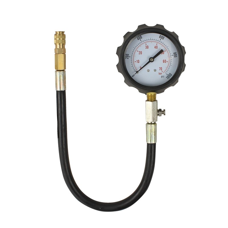 TU-15 Diesel Engine Compression Tester Kit - Cylinder Pressure Gauge