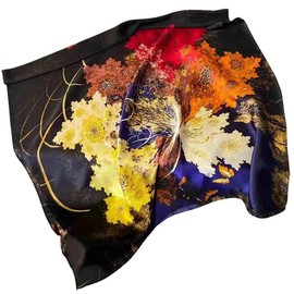 Acotavie Scarfs for Women Dressy Fashion Scarves Long Floral Pattern Scarf Lightweight Sunscreen Shawls (C027)