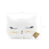 Partydeco Fluffy Cuddly Cushion for Cat Lovers Cushion Cat Motif
