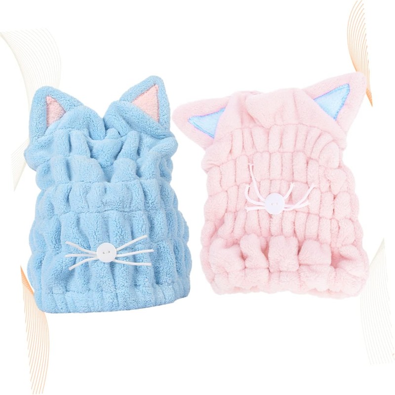 minkissy Toalla De Secado Para El Cabello Gorro De Absorción