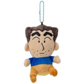 Tees Factory Crayon Shin-chan Plush Mascot Hiroshi H12 x W8 D 5.4 cm KS-5521383HR