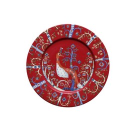 Iittala Taika 8-1/2-Inch Plate, Red