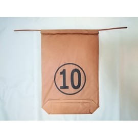 Rice Bag-shop High Standard Bag for 3 Years of Rice for 22.0 lbs (10 kg) x 3 Sheets (Persimmon Shibu Hasui Rice Bag)