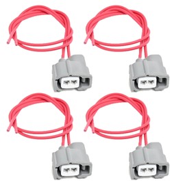 Michigan Motorsports Fuel Injector Connector Pigtail - Fits Toyota Lexus Scion & Acura Models - Replaces S2328, 61890611, 90980-11875 | 12" Wire Harness