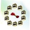 VILLFUL 20m Bell Red Rope Set 50pcs Jingle Bells Christmas