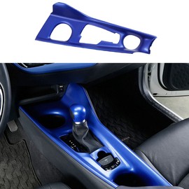 Rifoda for C-HR ABS Accessories Center Console Gear Shift Panel Cover Fit for Toyota C-HR 2018 2019 2020 2021 Gear Shift Knob Trim Interior Decoration(Blue)