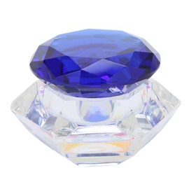 Nail Art Acrylic Liquid Powder Bowl Dish Portable Nail Liquid Crystal Cup Manicure ToolRoyalblue