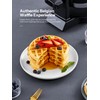 Yabano Belgian Waffle Maker - Professional Rotating Waffle Iron with