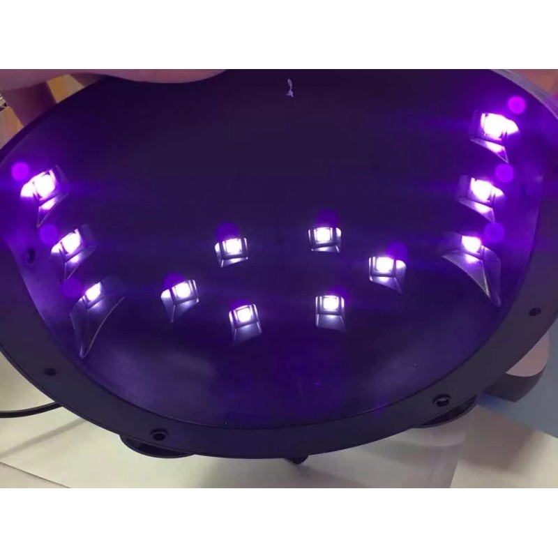 Panda Lámpara Uv Led Para Uñas Panda 8 Focos 36w.dama