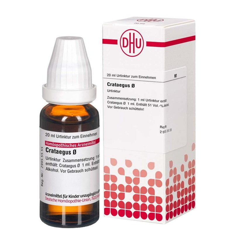 DHU Crataegus Mother Tincture 20ml Solution