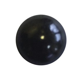 Galaxy Supply Inc. Decorative Nails - C.S. Osborne & Co. No. 7160-BL 1/2 - Black Lacquered Glossy - 7/16" Diameter x 1/2" Length (500 Nails/Box)