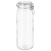 Ikea Korken, Jar With Lid, Clear Glass 2.1 qt