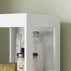 HOMCOM Narrow Bathroom Storage Cabinet, Bathroom Cabinet with 2 Drawers