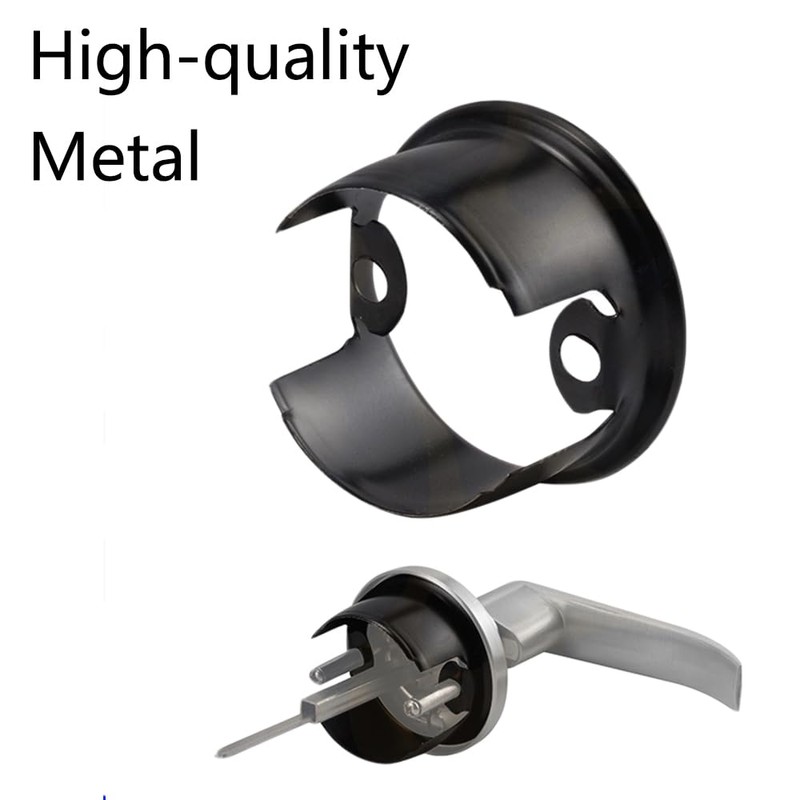 Door Latch with 3 Keys, Stainless Steel Door Lock Knob